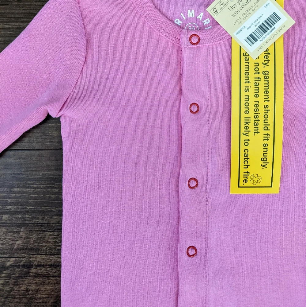 NWT Primary Footie Pajama
